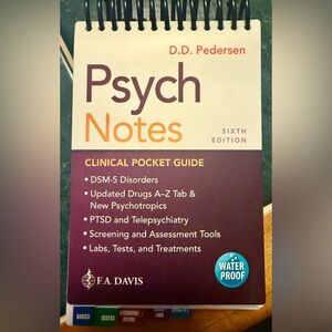 Psych Notes Clinical Pocket Guide - Sixth Edition